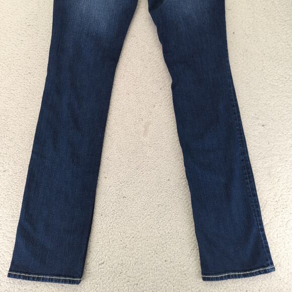 BKE Jake Straight Leg Jeans White Stitch Men's Size‎ 33x38 Stretch ABP16274 Tall - Picture 6 of 9